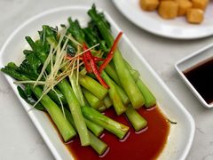 白灼芥蓝-肥仔文澳门猪骨煲(南京西路店)