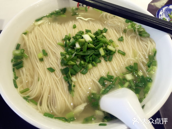 銀絲麵館(武青北路店)白湯銀絲面圖片