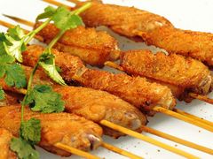 -陕北农家小吃风干羊肉剁荞面