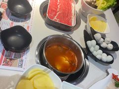 手工鲜虾滑-汤岛涮小火锅(温州龙湾万达店)