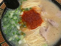拉面加木耳-一蘭拉面(铜锣湾店)
