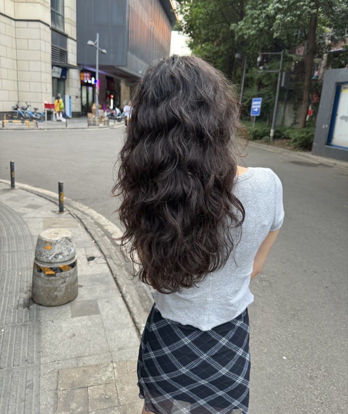 超显发量多的烫发