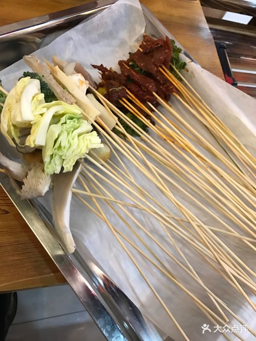 门口儿小扁担串串香火锅(新开路店)--菜-黄喉图片-天津美食-大众点评