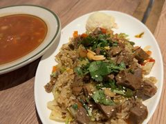 火山牛肉炒饭-玛格萝妮比萨屋(四平店)