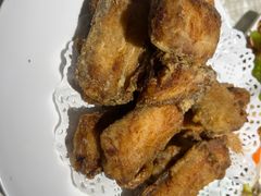 干炸带鱼-华盛园卷子王农家菜水库鱼