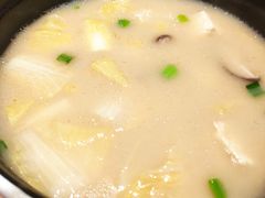 鸡汤小白菜煮榆林豆腐-西贝莜面村(近铁城市广场店)