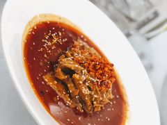 芦笋口水鸡-元唐家宴•经典东北菜(梅市口路店)