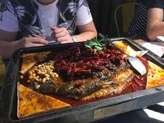 -探鱼·鲜青椒爽麻烤鱼(广州花都来又来店)
