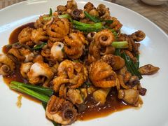 沙姜炒章鱼-巫记鸡饭店