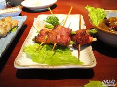 烤培根卷芦笋-贵木日本料理·铁板烧(新地假日广场店)