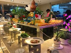 自助取餐区-天伦松鹤大饭店·欣妮咖啡