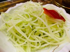 凉拌佛手瓜丝-宗巴雍姆藏餐府