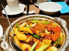 干锅千页豆腐-采悦轩中餐厅·粤菜·海南菜(神州半岛喜来登度假酒店)