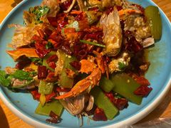 辣炒虾爬子-丹东立强海鲜烧烤·牛B大串(星海店)