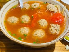 番茄豆芽圆子汤-永乐饭店