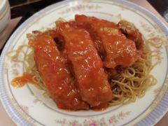 番茄酱猪扒面-满足面(白水井大街店)