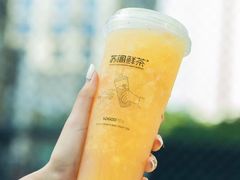 多肉蜜桃水果茶-苏阁鲜果茶(虎门君乐汇店)