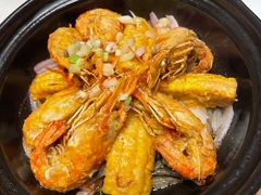 咸蛋黄焗爆膏罗氏虾-稻香海鲜饭店(第一国际店)