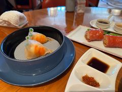 招牌鲜鲍鱼金鱼饺-华尔道夫酒店·紫金阁