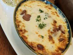 招牌西西里肉酱芝士烤饭-玛格萝妮比萨屋(四平店)