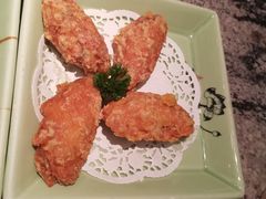 蛋黄鸡翅小份-新白鹿餐厅(松江开元地中海店)