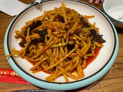 -东来菜馆•手抓海鲜家常菜•海鲜锅贴(鸽子窝店)