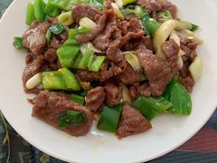 炒耗牛肉-泸沽肴(泸沽湖大洛水村农村信用社旁店)