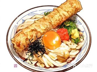 日本插画师 もみじ真魚，一直都很喜欢美食和旅行