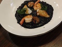 威尼斯海鲜墨鱼汁烩饭-Ponte 意大利餐厅