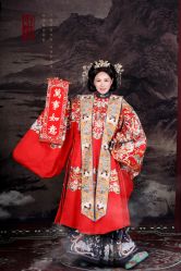 -后宫·古装汉服京剧儿童亲子全家福摄影