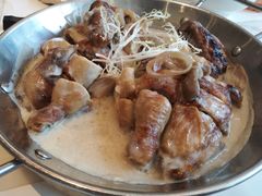 牛肝菌白汁烩春鸡-港丽餐厅(高德置地店)