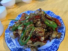 香辣田鸡-潮汕长发番薯粥砂锅粥