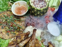 -沐毫傣泐云南菜孔雀宴•手抓饭傣味烧烤(曼听公园店)