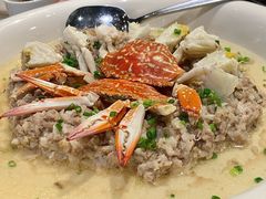 蟹蒸肉饼-邑家人·山水四合院