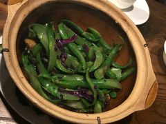 虾酱啫芥兰苗-广东道至正餐厅(区庄店)