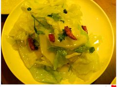 炝拌牛心菜-黑鸡小馆(金源店)