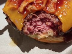美式烧烤牛肉汉堡-bluefrog蓝蛙(悠唐购物中心店)