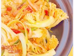 土猪肉啫菜花-菜鸟餐厅(珠江医院店)