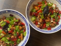辣子鸡丁煮馍-老西安韩记三鲜煮馍(四府街店)