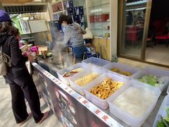 自助取餐区-北京上庄水库尚野露天户外自助烧烤