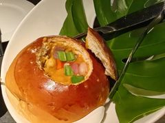 咖喱面包鸡-烛影拾光观景餐厅·创意菜·摄影·小提琴(大唐不夜城店)