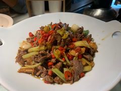 菜籽油炒黄牛肉-佬肥猫·浙江乡村菜(国华广场店)