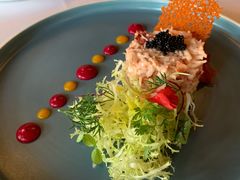 帝王蟹肉沙拉配鱼籽酱-塞纳河法国餐厅(意式风情街店)