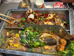 -集草轩·重庆麻辣烤鱼(西湖道店)