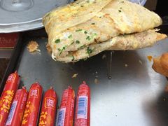 -正宗杂粮煎饼香软鸡蛋饼