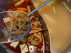 牛杂鸳鸯锅-左庭右院鲜牛肉火锅(苏州园区永旺店)