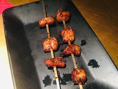烤猪颈肉-烤匠麻辣烤鱼(环球中心店)