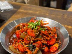 香辣虾尾-盟重烧烤(东瓜山创始店)