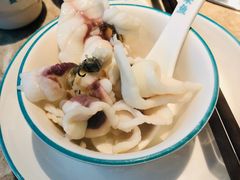 煮熟的脆肉皖-淘米捞·米汤脆鲩鱼火锅(福田皇岗店)