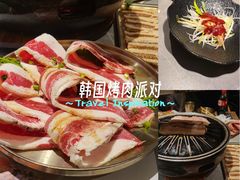 -草家酱蟹炭火烤肉店(珲春南路一店)